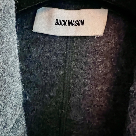 Buck Mason Felted Wool Blazer in Gray - Picture 4 of 5